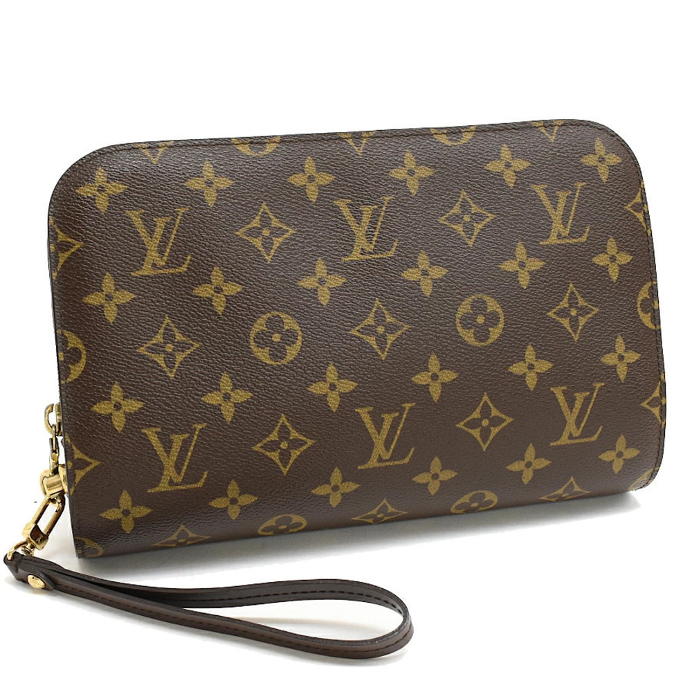 Louis Vuitton Orsay Shoulder Bag Monogram Canvas Brown